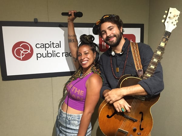 Musicians Jasmine Fuego and Zach Greer